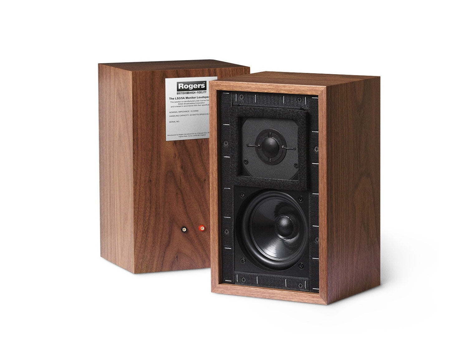 スピーカー・ウーファー Rogers LS3/5A MONITOR LOUDSPEAKER Rogers LS3/5A MONITOR LOUDSPEAKER 【公式通販】